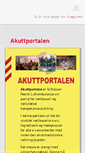 Mobile Screenshot of akuttportalen.no